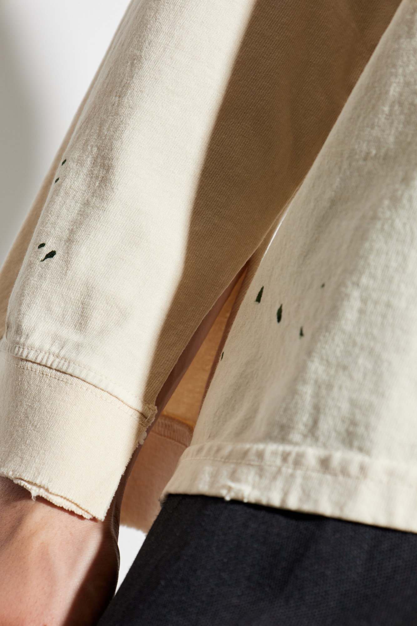 Maison Margiela T-shirt with paint splatter effect | Men's